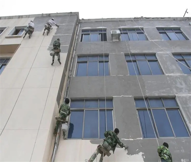 苏州旧楼外墙翻新